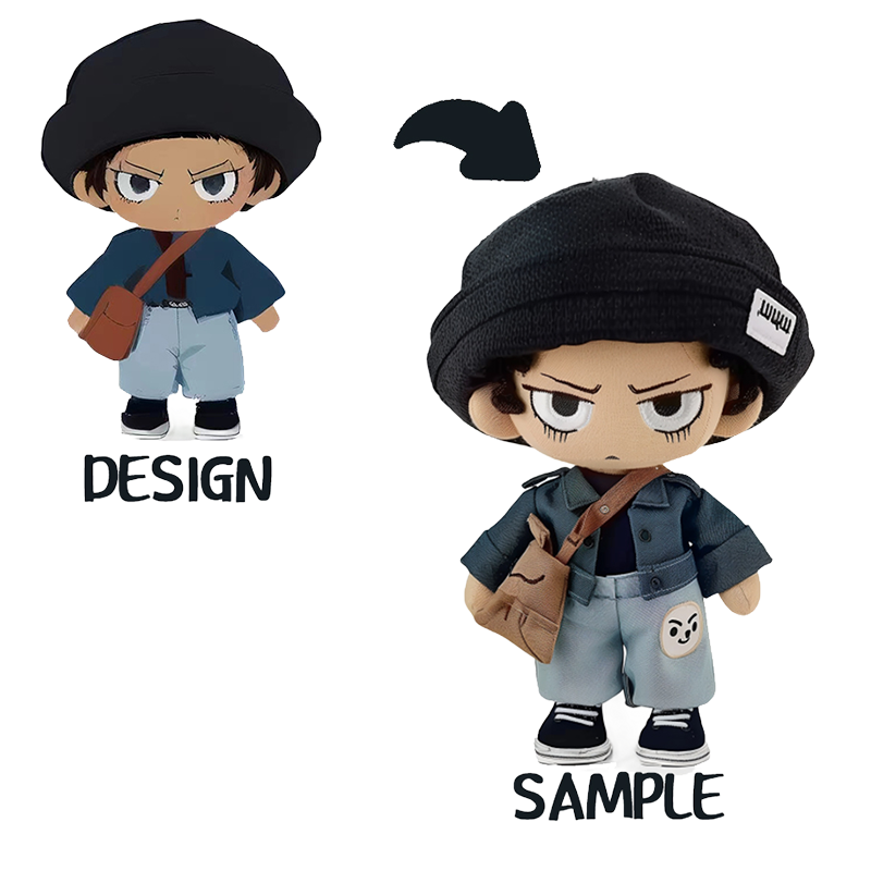 Poupées en peluche personnalisées