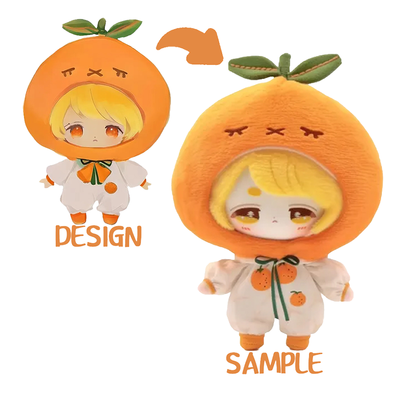 Poupées en peluche personnalisées