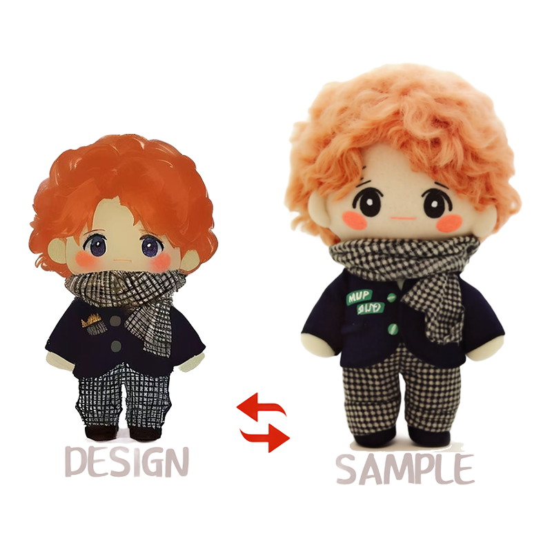 Poupées en peluche personnalisées