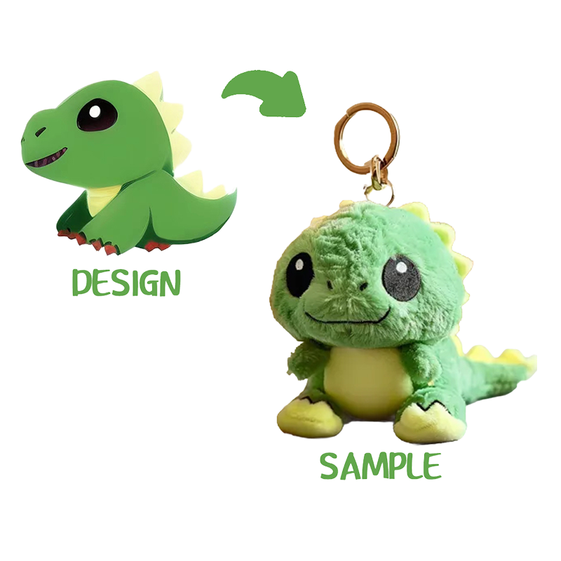 Kischaines en peluche personnalisés