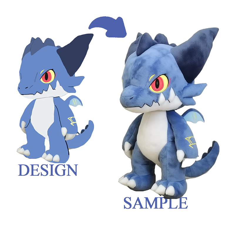 Jouets en peluche personnalisés