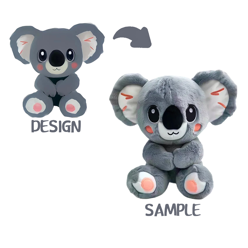 Jouets en peluche personnalisés