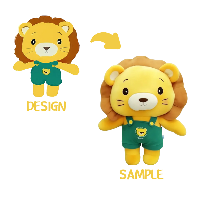 Jouets en peluche personnalisés