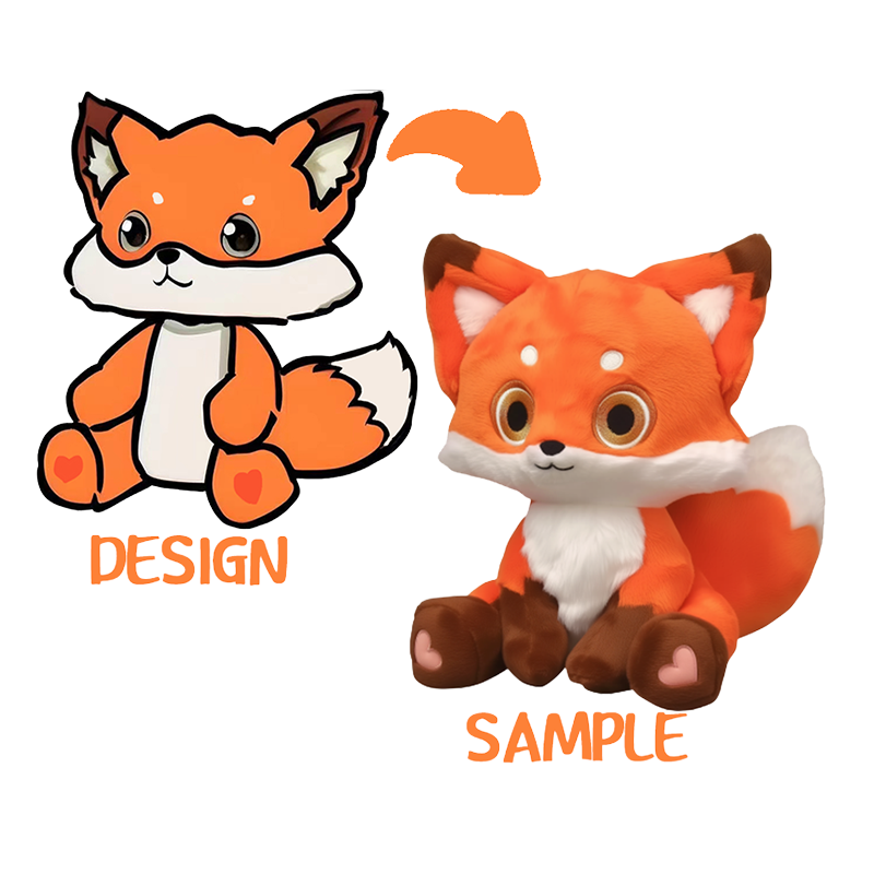 Jouets en peluche personnalisés