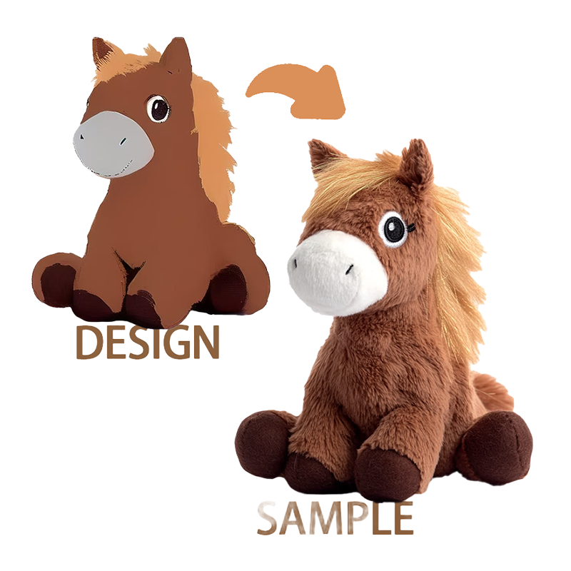 Jouets en peluche personnalisés