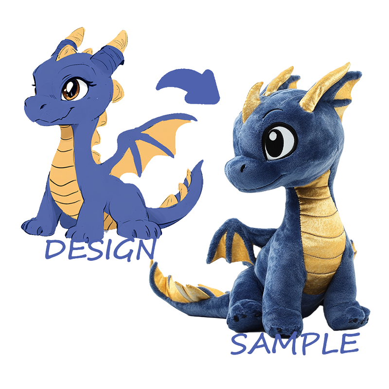 Jouets en peluche personnalisés